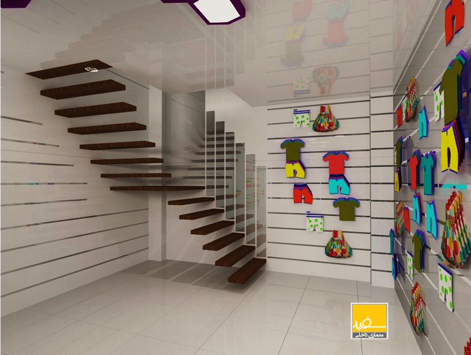 طراحی داخلی فروشگاه ناصر
