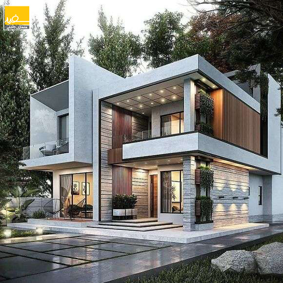 طراحی ویلا دوبلکس